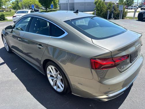 Chronos Gray Metallic 2023 Audi A5 Sportback 45 S Line Premium Plus