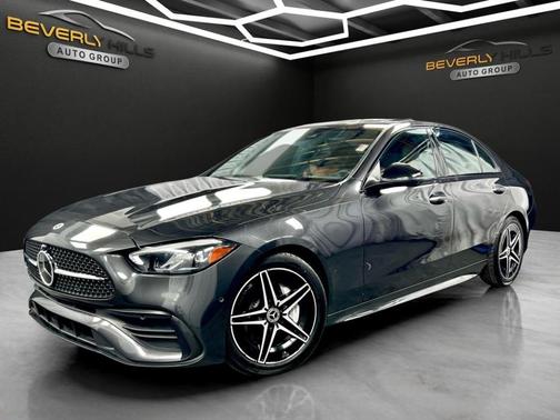 Gray 2023 Mercedes-Benz C-Class C 300 4MATIC