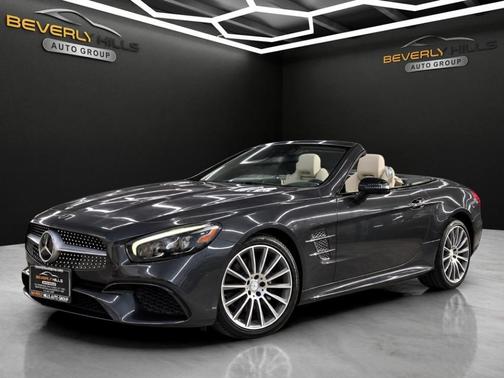 Black 2017 Mercedes-Benz SL 550 Base