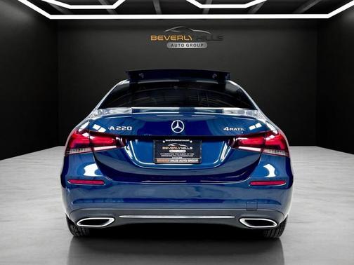 Blue 2020 Mercedes-Benz A-Class A 220 4MATIC