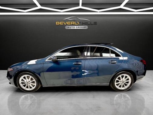 Blue 2020 Mercedes-Benz A-Class A 220 4MATIC