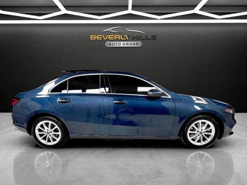 Blue 2020 Mercedes-Benz A-Class A 220 4MATIC