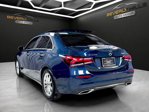 Blue 2020 Mercedes-Benz A-Class A 220 4MATIC