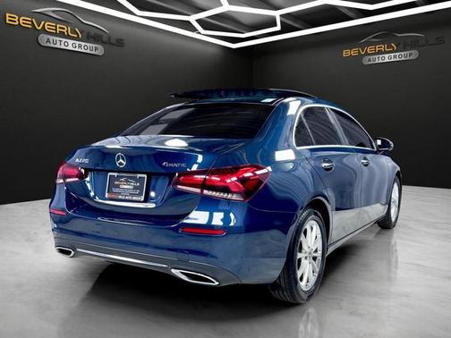Blue 2020 Mercedes-Benz A-Class A 220 4MATIC