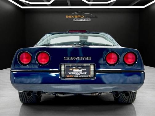 Blue 1989 Chevrolet Corvette