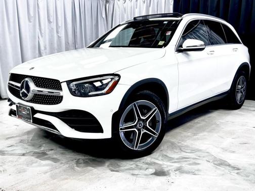 White 2021 Mercedes-Benz GLC 300 Base 4MATIC