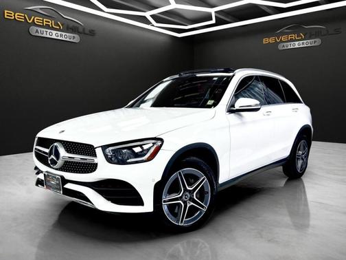 White 2021 Mercedes-Benz GLC 300 Base 4MATIC