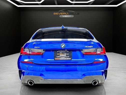Blue 2020 BMW 330 i xDrive