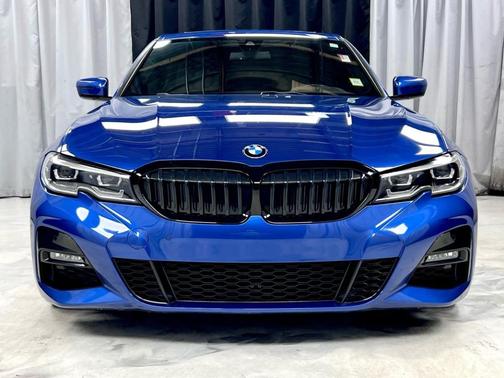 Blue 2020 BMW 330 i xDrive