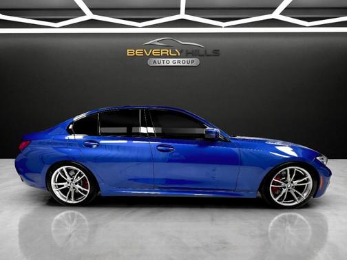 Blue 2020 BMW 330 i xDrive