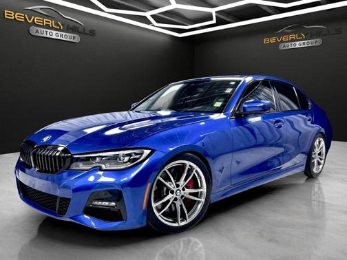 Blue 2020 BMW 330 i xDrive