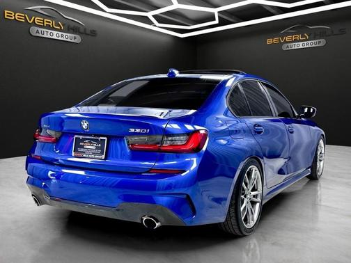 Blue 2020 BMW 330 i xDrive