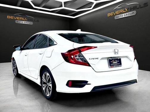 White 2016 Honda Civic EX-L