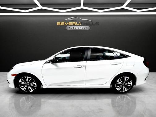 White 2016 Honda Civic EX-L