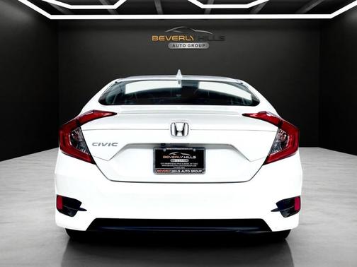 White 2016 Honda Civic EX-L