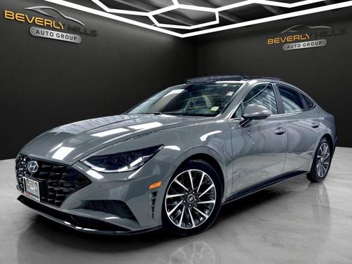 Gray 2020 Hyundai SONATA Limited
