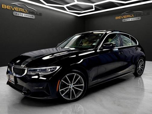 Black 2021 BMW 330 i xDrive