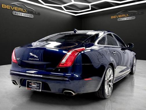 Blue 2015 Jaguar XJ Base