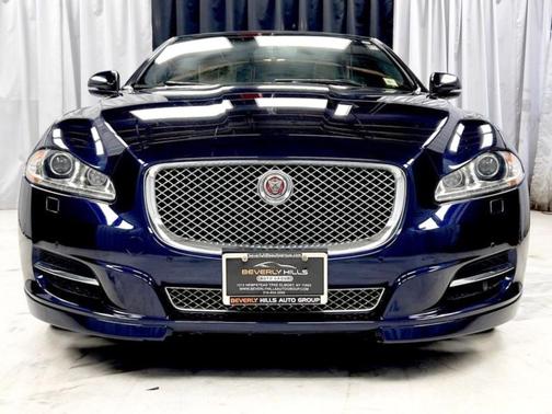 Blue 2015 Jaguar XJ Base