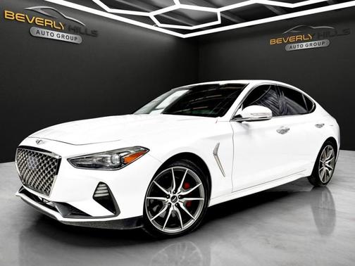 White 2019 Genesis G70 2.0T Sport