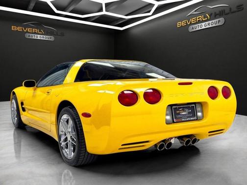 Yellow 2001 Chevrolet Corvette