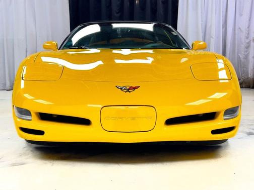 Yellow 2001 Chevrolet Corvette