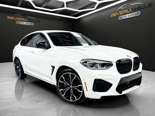 White 2020 BMW X4 M Competition