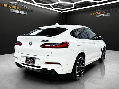 White 2020 BMW X4 M Competition