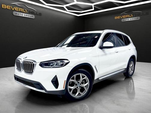White 2022 BMW X3 xDrive30i
