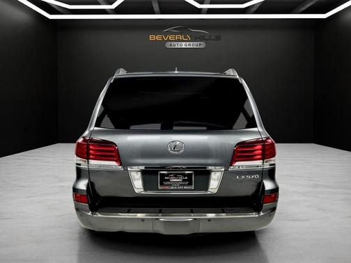 Gray 2015 Lexus LX 570 Base
