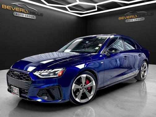 Navarra Blue Metallic 2022 Audi A4 45 S line quattro Premium