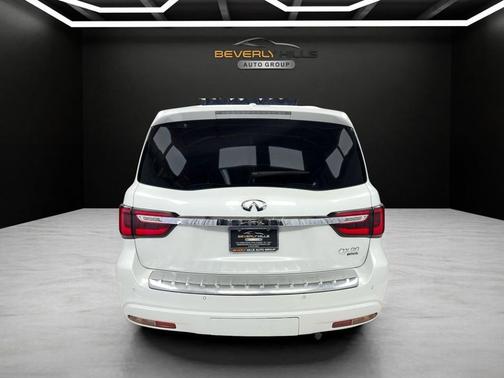 Moonstone White 2018 INFINITI QX80 Base