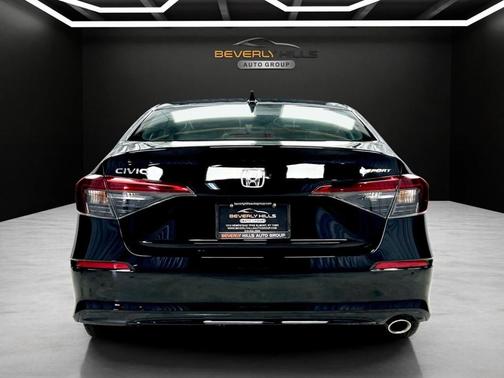 Black 2025 Honda Civic Sport