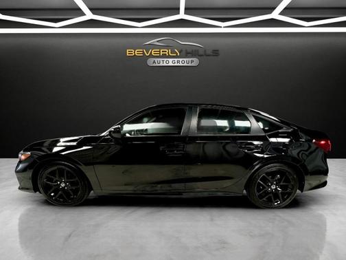 Black 2025 Honda Civic Sport