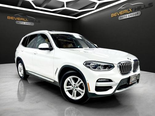 White 2020 BMW X3 xDrive30i