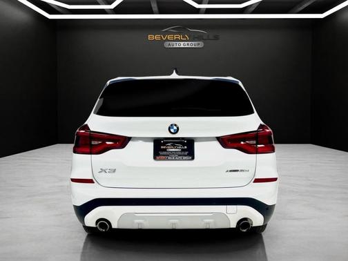 White 2020 BMW X3 xDrive30i