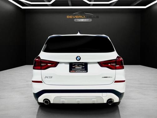 White 2020 BMW X3 xDrive30i