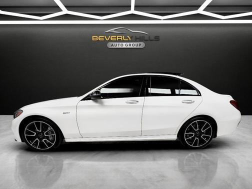 White 2017 Mercedes-Benz AMG C 43 Base 4MATIC