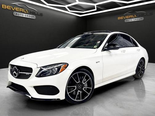 White 2017 Mercedes-Benz AMG C 43 Base 4MATIC