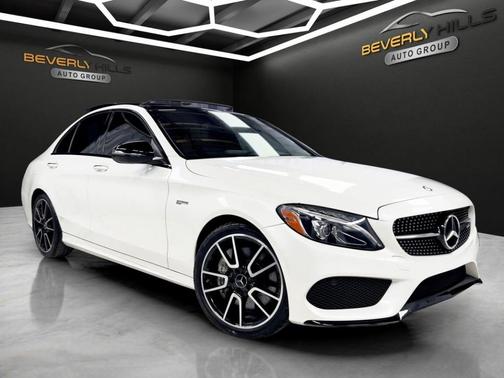 White 2017 Mercedes-Benz AMG C 43 Base 4MATIC