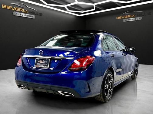 Blue 2021 Mercedes-Benz C-Class C 300 4MATIC