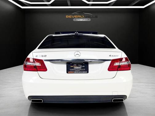 White 2013 Mercedes-Benz E-Class E 350 4MATIC