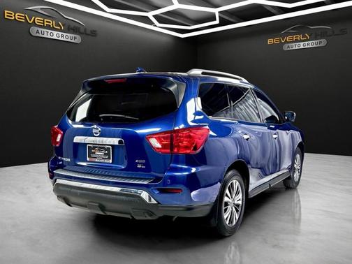 Caspian Blue 2019 Nissan Pathfinder SL