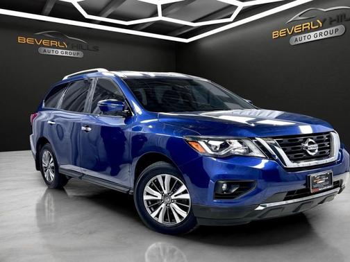 Caspian Blue 2019 Nissan Pathfinder SL