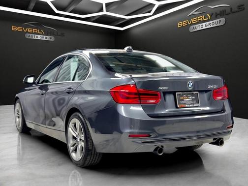 Gray 2016 BMW 340 i xDrive