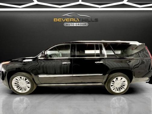 Black 2015 Cadillac Escalade ESV Platinum