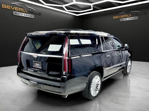Black 2015 Cadillac Escalade ESV Platinum