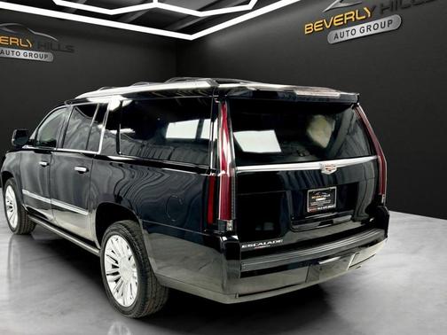 Black 2015 Cadillac Escalade ESV Platinum