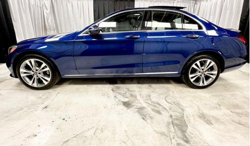 Blue 2020 Mercedes-Benz C-Class C 300 4MATIC