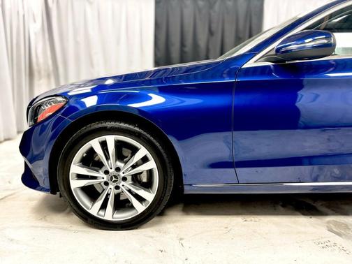 Blue 2020 Mercedes-Benz C-Class C 300 4MATIC